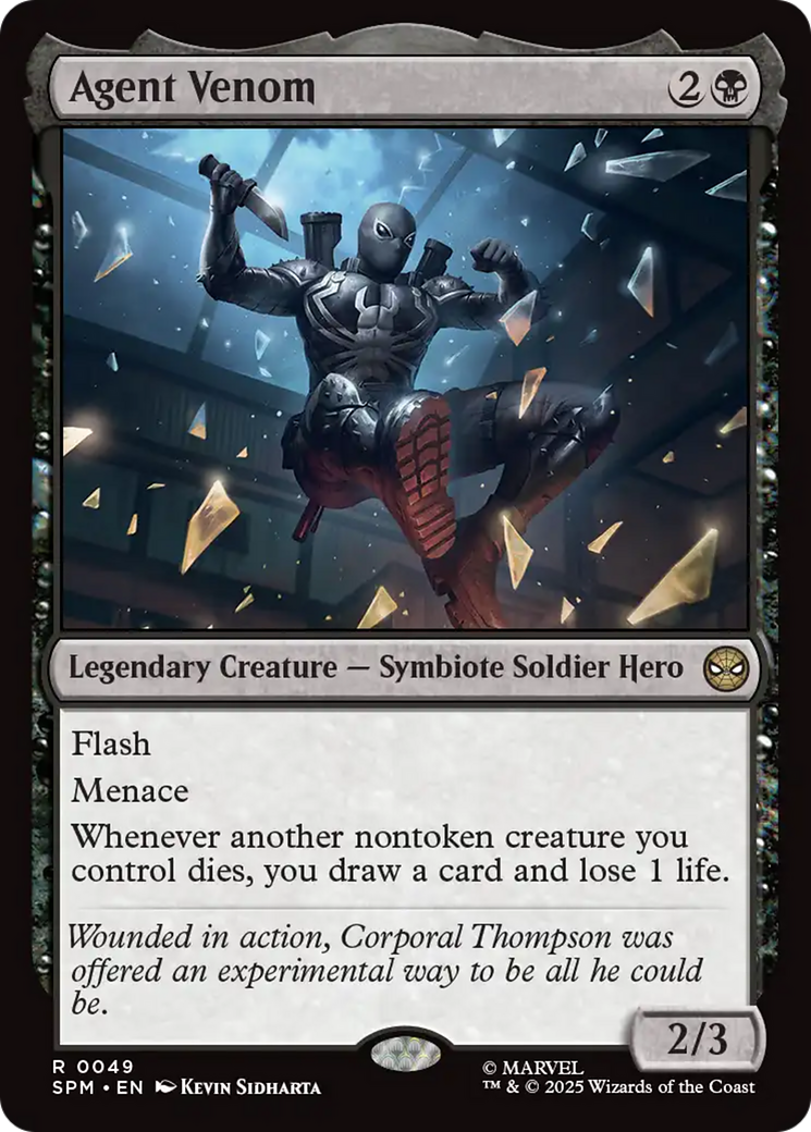 Agent Venom Foil