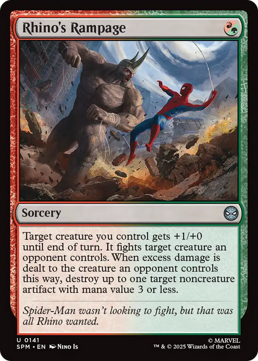Rhino's Rampage Foil