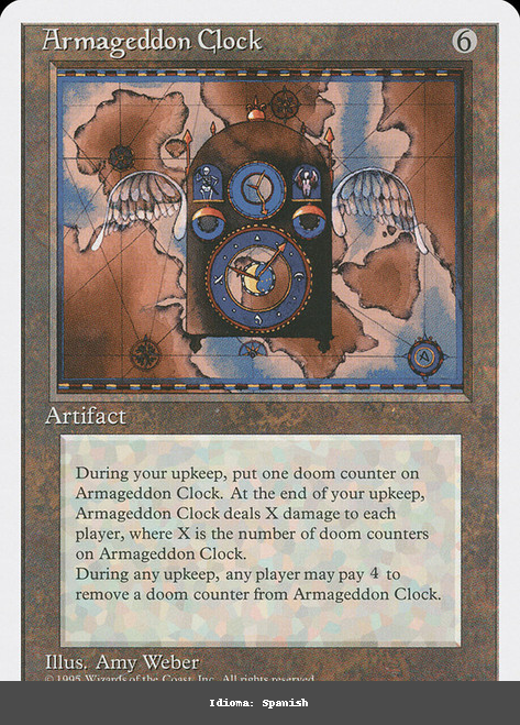Armageddon Clock - Regular - Spanish