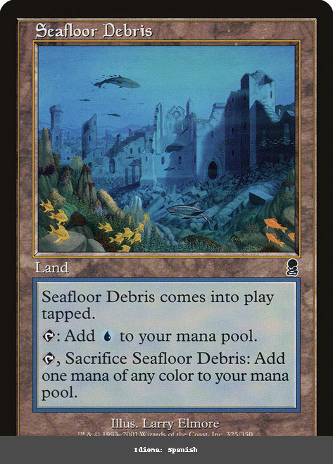 Seafloor Debris - Regular - Spanish