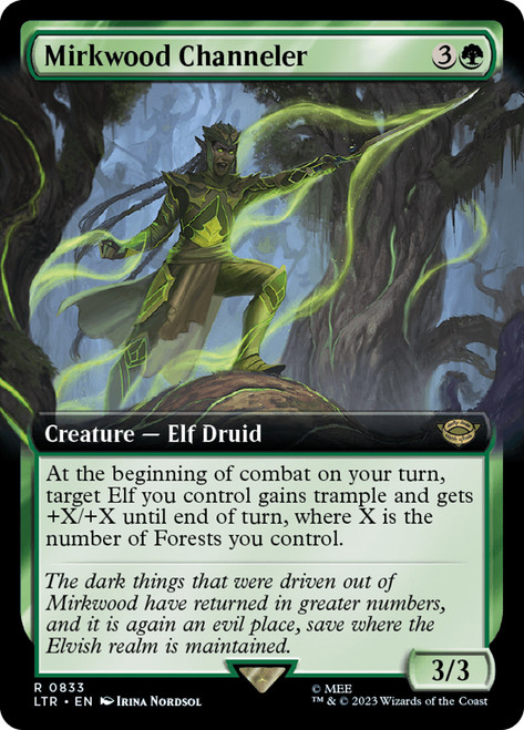 Mirkwood Channeler - (Extended Art)