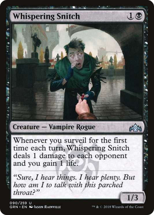 Whispering Snitch Foil
