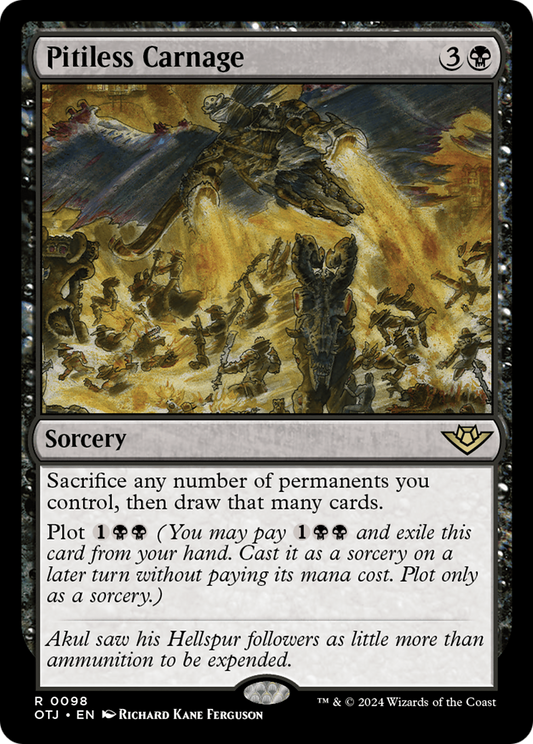 Pitiless Carnage Foil