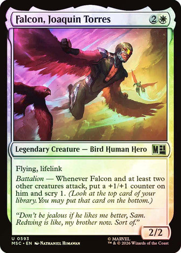 Falcon, Joaquin Torres Foil