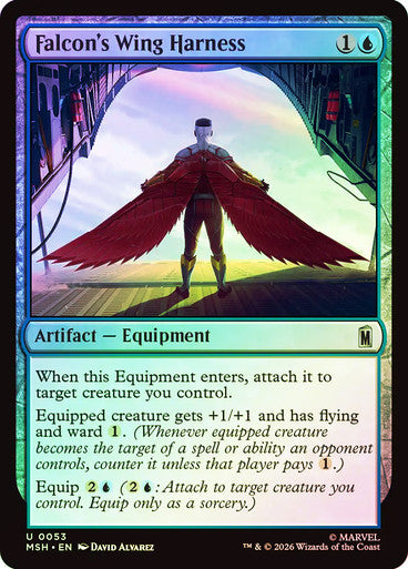 Falcon's Wing Harness Foil