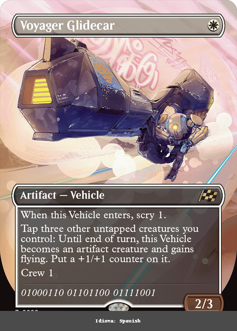 Voyager Glidecar - Borderless - Spanish