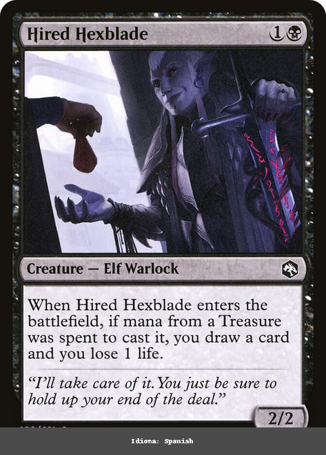 Hired Hexblade - Spanish - Spanish