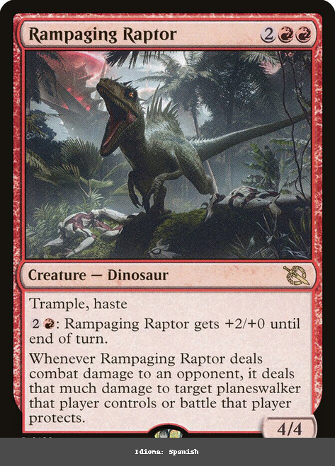Rampaging Raptor - Regular - Spanish