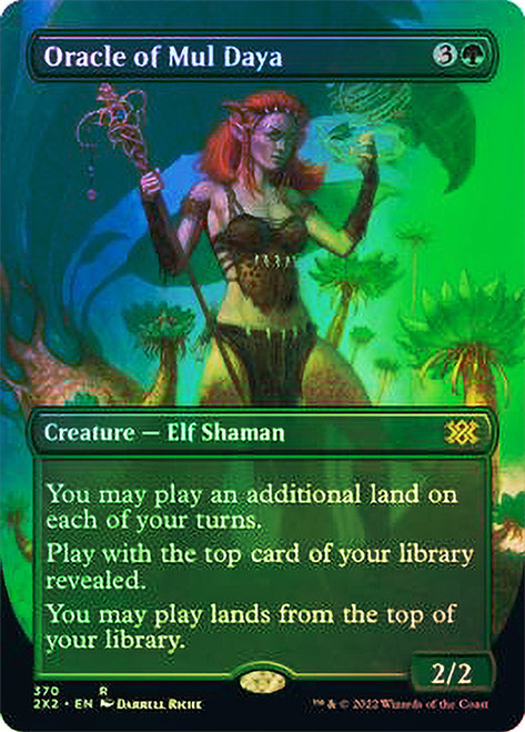 Oracle of Mul Daya - (Borderless) - Foil