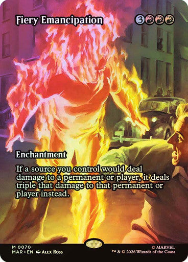 Fiery Emancipation (Borderless) Foil