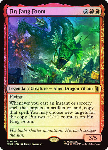 Fin Fang Foom Foil