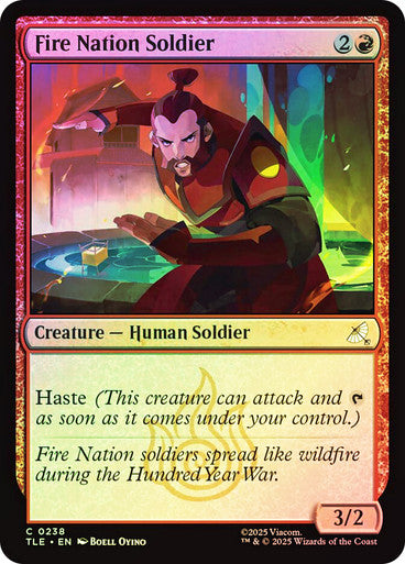 Fire Nation Soldier Foil