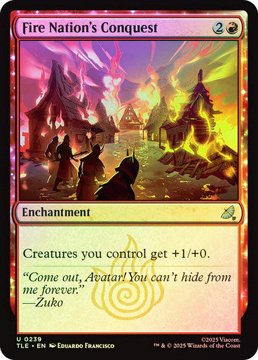 Fire Nation's Conquest Foil