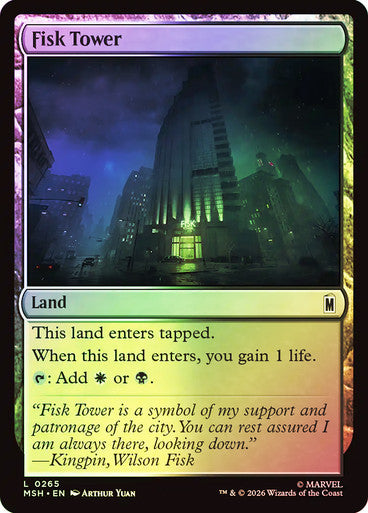 Fisk Tower Foil