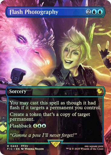 Flash Photography (Borderless) Foil