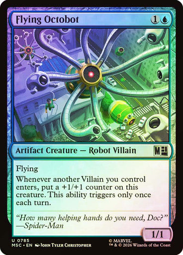 Flying Octobot Foil
