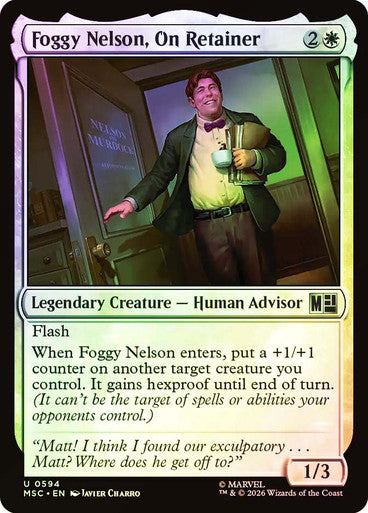 Foggy Nelson, On Retainer Foil