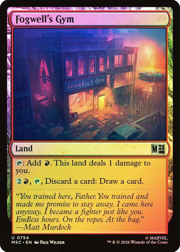Fogwell's Gym Foil