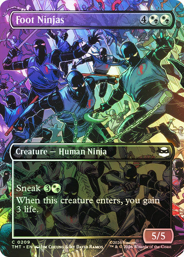 Foot Ninjas Foil