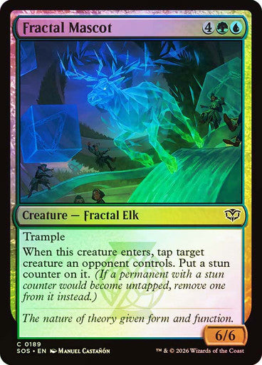 Fractal Mascot Foil