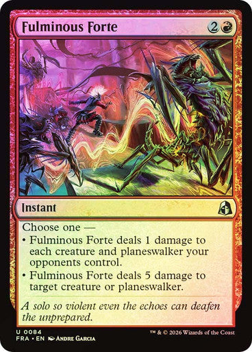 Fulminous Forte Foil