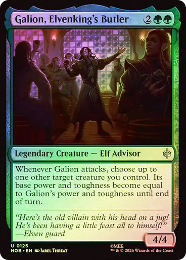 Galion, Elvenking's Butler Foil