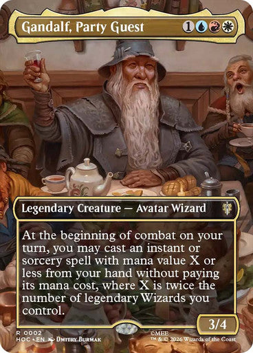 Gandalf, Party Guest (Borderless)