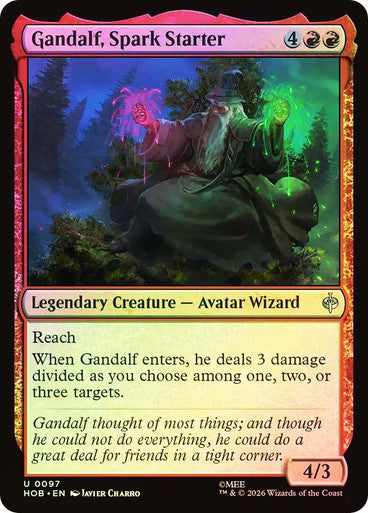 Gandalf, Spark Starter Foil