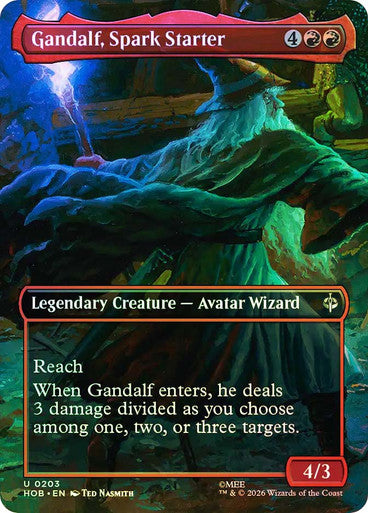 Gandalf, Spark Starter (Borderless) Foil