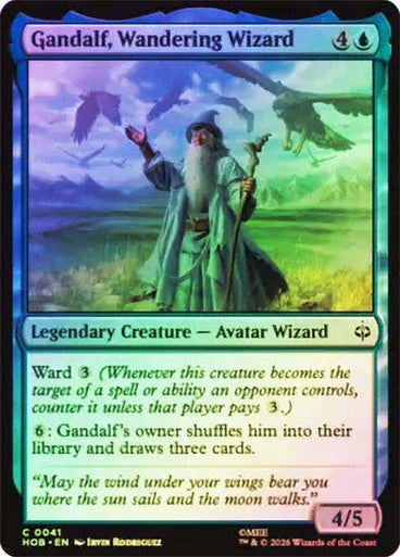 Gandalf, Wandering Wizard Foil