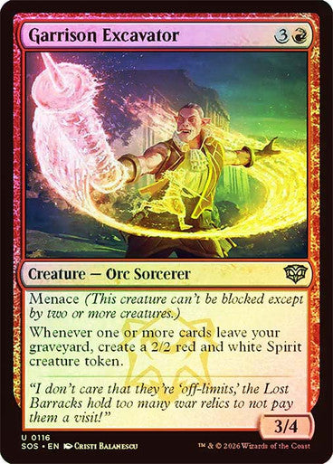Garrison Excavator Foil