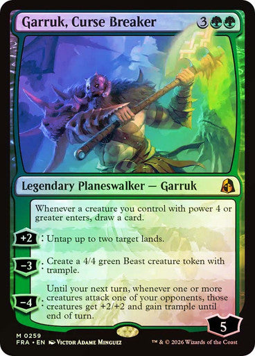 Garruk, Curse Breaker Foil