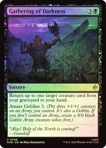 Gathering of Darkness Foil