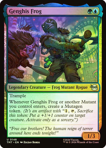 Genghis Frog Foil
