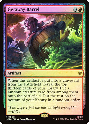 Getaway Barrel Foil