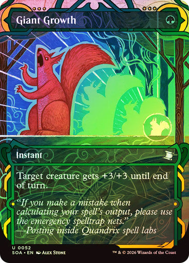 Giant Growth (Showcase) Foil