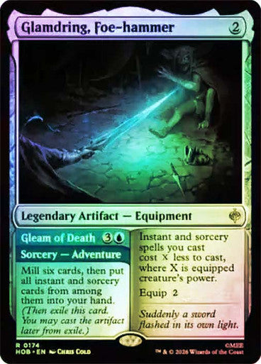 Glamdring, Foe-hammer // Gleam of Death Foil