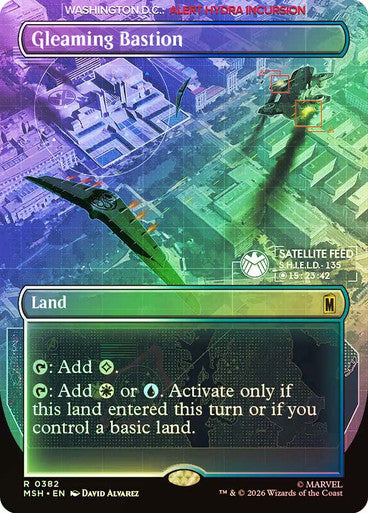 Gleaming Bastion (Borderless) Foil