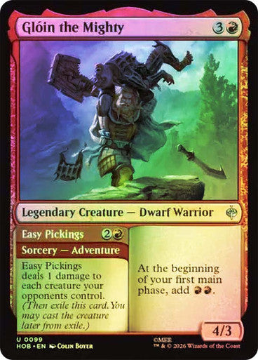 Glóin the Mighty // Easy Pickings Foil