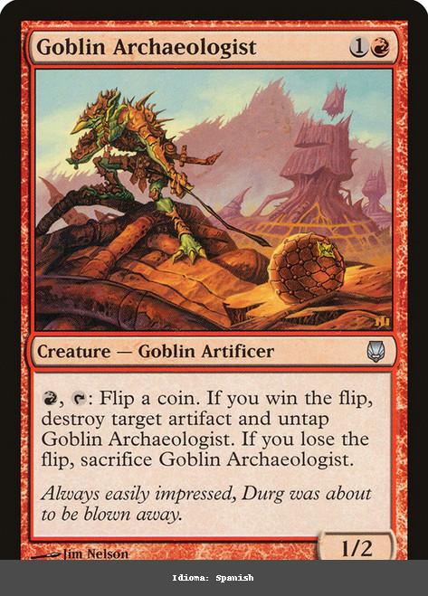 Goblin Archaeologist - Spanish