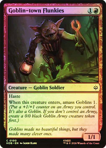Goblin-town Flunkies Foil
