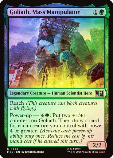 Goliath, Mass Manipulator Foil