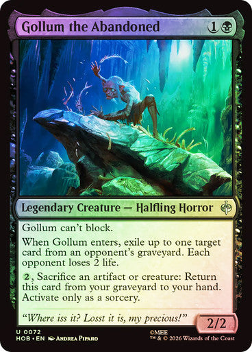 Gollum the Abandoned Foil
