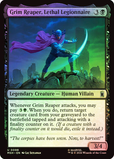 Grim Reaper, Lethal Legionnaire Foil