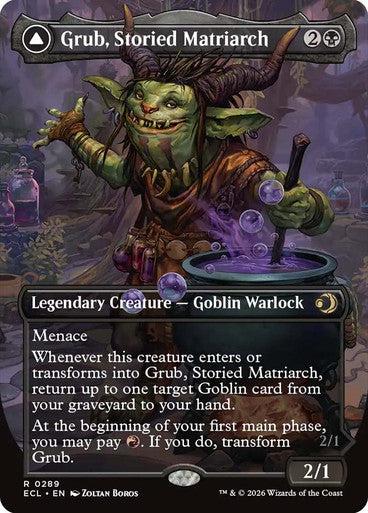Grub, Storied Matriarch // Grub, Notorious Auntie (Borderless)