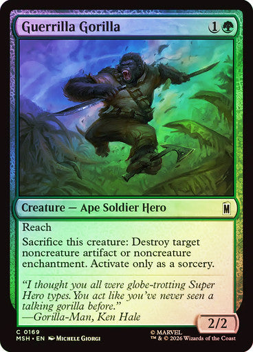 Guerrilla Gorilla Foil