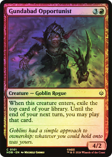 Gundabad Opportunist Foil