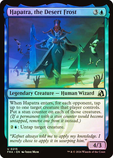 Hapatra, the Desert Frost Foil