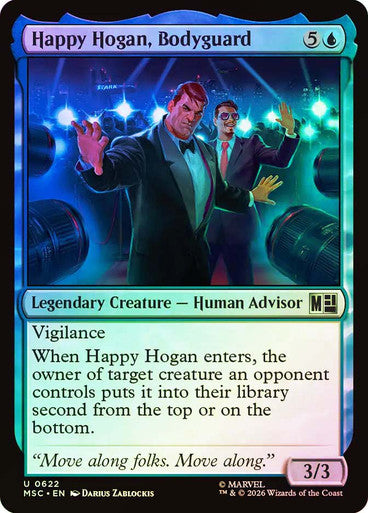 Happy Hogan, Bodyguard Foil