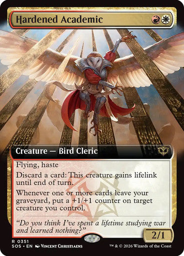 Hardened Academic (Extended Art)